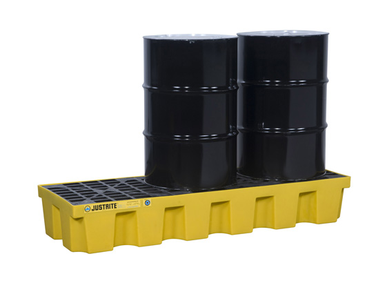 3 Drum Pallet Yellow With Plug