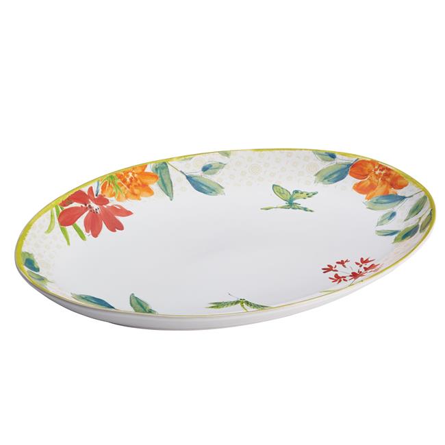 51929 Dinnerware Al Fresco Stoneware 9.75 X 13 In. Oval Platter