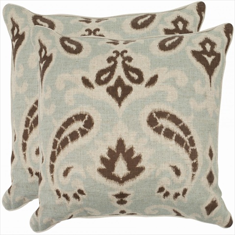 PIL834D-1818-SET2 Brian 18-Inch Baltic Grey Decorative Pillows, Set Of 2