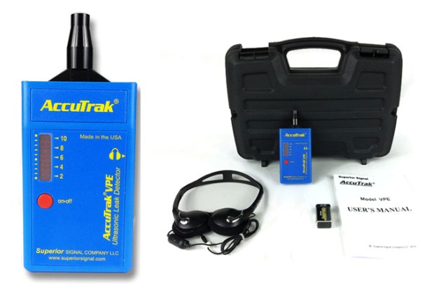 Vpe Basic Accutrak Ultrasonic Leak Detector Basic Kit