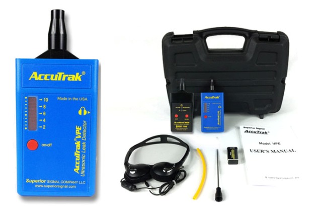 Vpe Plus Accutrak Ultrasonic Leak Detector Plus Kit