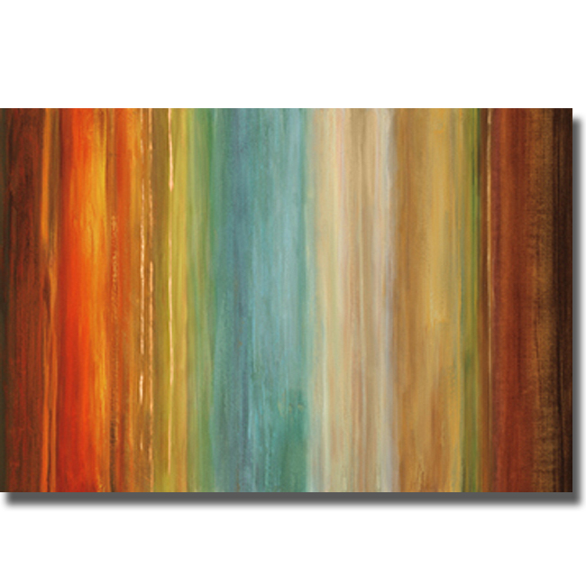 2436527s Wavelength I By Max Hansen Premium Stretched Canvas Wall Art