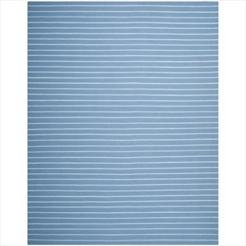 Dhu313a-3 3 Ft. X 5 Ft. Small Rectangle Contemporary Dhurries, Blue, Flatweave Rug