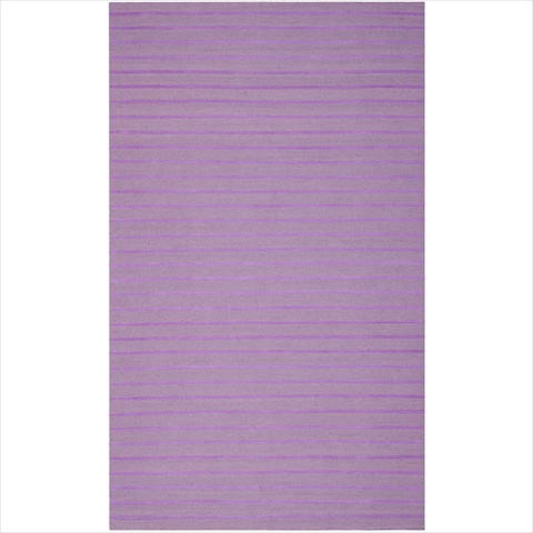 Dhu313c-3 3 Ft. X 5 Ft. Small Rectangle Contemporary Dhurries, Lavender, Flatweave Rug