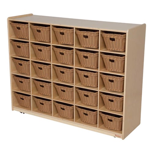 16009-718 25 Tray Storage With Baskets