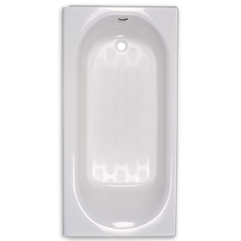 2394202.020 Princeton Americast Bath Tub With Luxury Ledge, Left Hand Drain Outlet - White
