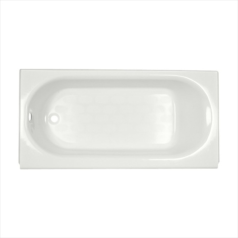 2390202ich.020 Princetonamericast Bath Tub With Integral Chrome Tub Drain And Right Hand Outlet - White