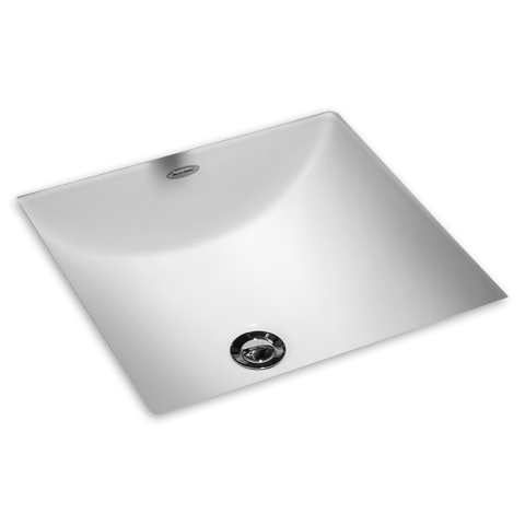 0426000.020 Studio Carre 13 X 13 In. Undermount Lavatory Sink - White