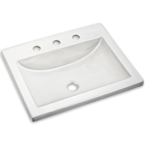 0643001.020 20 X 17 In. Studio Above Counter Lavatory Sink - White