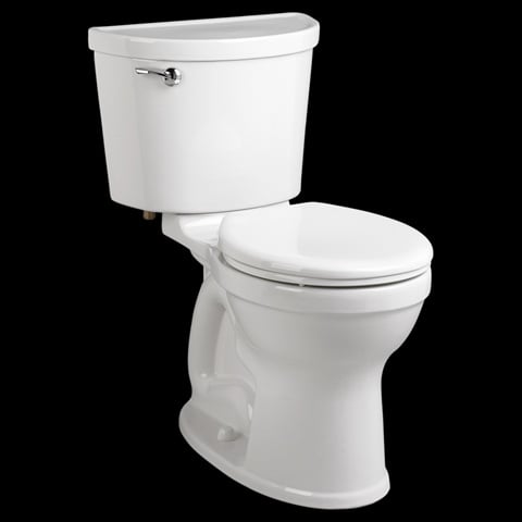 211ba005.020 Champion Pro Right Height Round Front Toilet 6 Litre Right Hand Trip Lever Combo - White