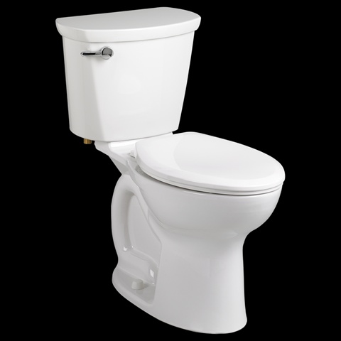 215aa105.020 Cadet Pro Right Height Elongated Toilet 12 In. With Right Hand Trip Lever - White