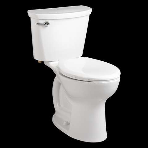 215ba004.020 Cadet Pro Right Height Round Front Toilet Combo Less Seat - White