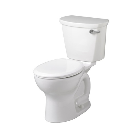215ba005.020 Cadet Pro Right Height Round Front Toilet 12 In. 6 Litre With Right Hand Trip Lever - White