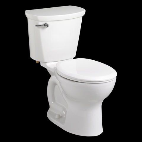 215bb004.020 Cadet Pro Right Height Round Front Toilet 10 In. Rough-in 6 Litre Less Seat - White