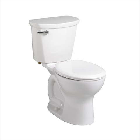 215db004.020 Cadet Pro Round Front Toilet 10 In. Rough-in 6 Litre Less Seat - White