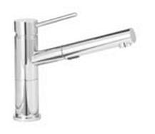 441492 Alta Kitchen Faucet With 1.8 Gpm Pullout Dual Spray - Satin Nickel