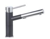 441616 Alta Compact 1.8 Gpm Kitchen Sink Faucet With Pull Out Spray - Anthracite