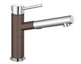 441618 Alta Compact 1.8 Gpm Kitchen Sink Faucet With Pull Out Spray - Cafe Brown