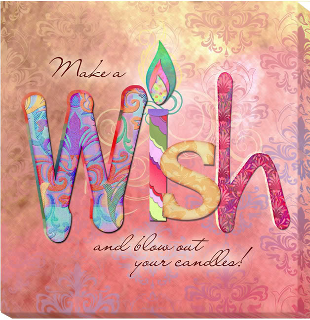 1212706g Wish By Connie Haley Premium Gallery-wrapped Canvas Giclee Wall Art