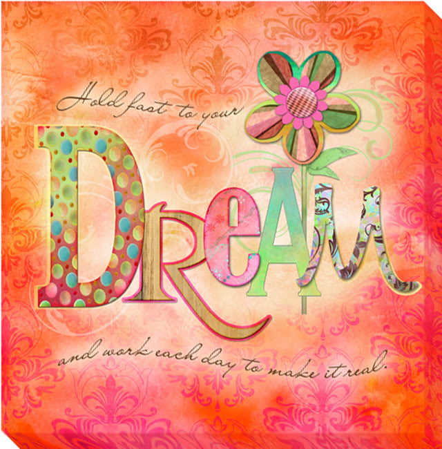 1212707g Dream By Connie Haley Premium Gallery-wrapped Canvas Giclee Wall Art