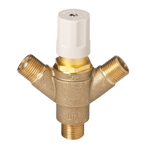 Lk723 Thermostatic Mixing Valve With Checks For Sensor - Operated Commercial Faucets