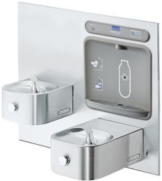 Lzws - Edfp217k Filtered Ezh2o Bottle Filling Station With Integral Soft Sides Fountain
