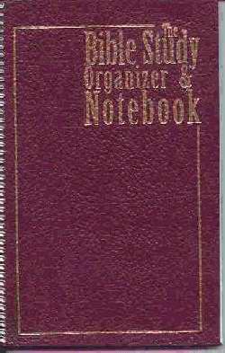 Barbour Publishing 114600 Bible Study Organizer & Notebook