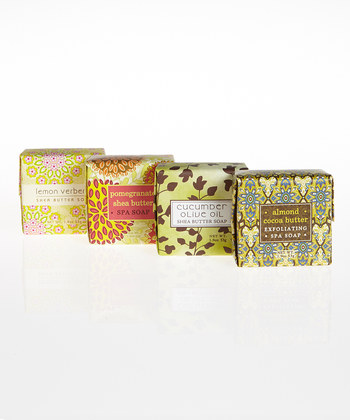 Deadsea-212 Four Pack Of Shea Butter Soaps