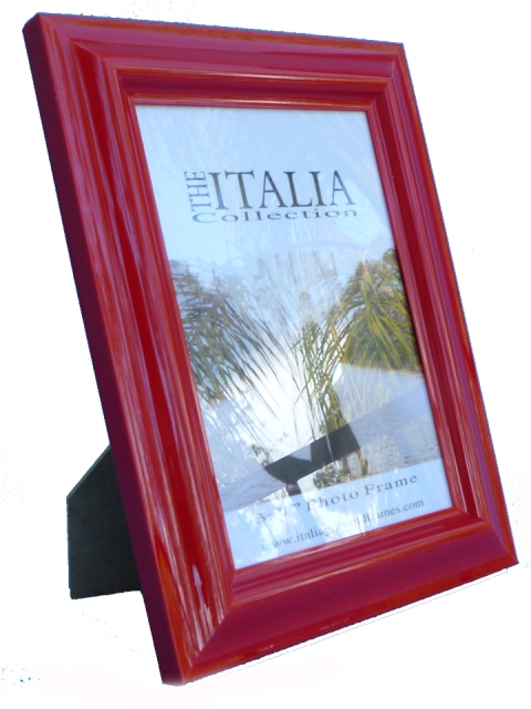 46129 4 X 6 In. Red Frames - 6 Pack