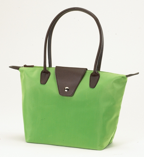 Joann Marrie Designs Nf1li Small Fold-up Bag - Lime, Pack Of 2
