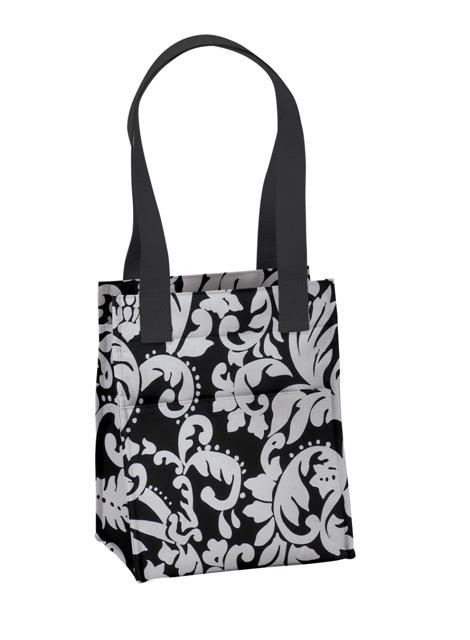 Joann Marrie Designs Nlb2dmk Large Lunch Bag - Damask, Pack Of 2