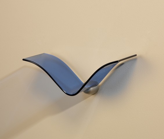 Cptsheronbl Concepts Heron Blue Glass Shelf