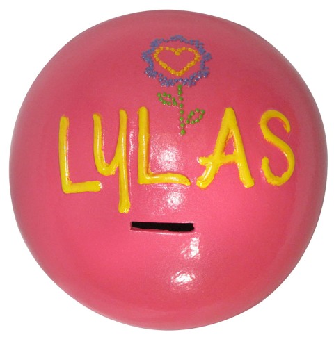 47272 Lylas Round Bank Bubble With Removable Bottom Stopper-love You Like A Sister