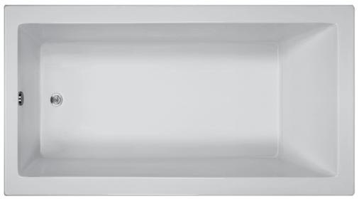 R6032crs-b Rectangular 60 X 32 In. Whirlpool Bathtub With End Drain, Biscuit Finish