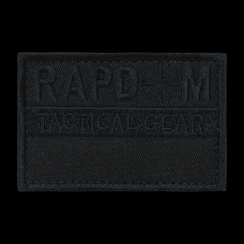 Canvas Patch, Black