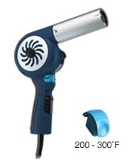 34751 Hb1750 B Heat Blower With 200-300 Degrees Blue Key