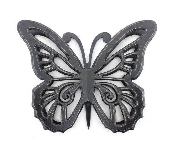 Wd-022 Wood Butterfly Wall Decor - Pack Of 2