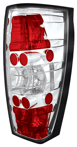 Cwt-ce347c Cadillac Escalade Ext 2002 - 2006 Tail Lamps, Crystal Eyes Crystal Clear