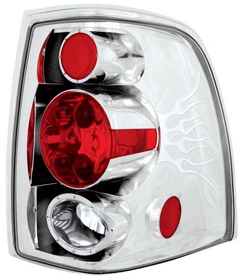 Ford Expedition 2003 - 2006 Tail Lamps, Crystal Eyes Crystal Clear