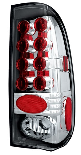 Ford F150, F250 Ld 1997 - 2003 Tail Lamps, Led Crystal Clear