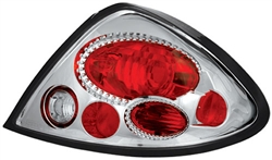 Cwt-ce518c Ford Taurus 2000 - 2006 Tail Lamps, Crystal Eyes Crystal Clear
