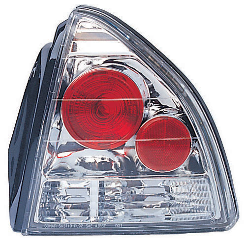 Honda Prelude 1992 - 1996 Tail Lamps, Crystal Eyes Crystal Clear