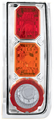 Cwt-ce343ca Hummer H2 2003 - 2008 Tail Lamps, Crystal Eyes Clear, Red, Amber