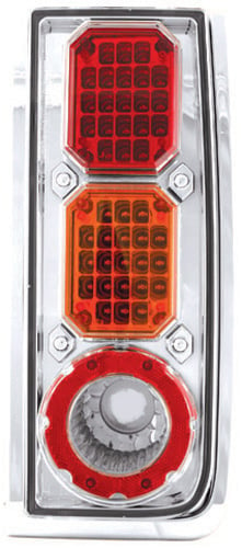 Hummer H2 2003 - 2008 Tail Lamps, Led Clear, Red, Amber