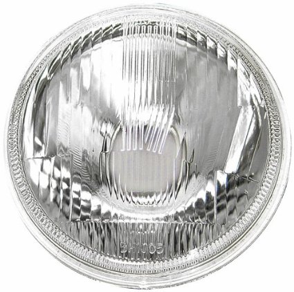 Conversion Headlight 5 3, 4 In. Round Plain Without H4 Bulb