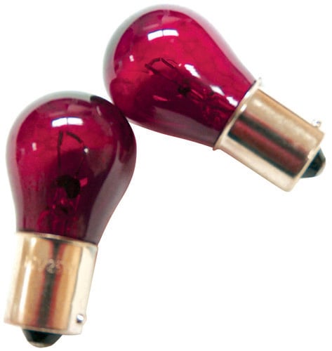 Colored Bulb 1156 Twist Mount 25w Red