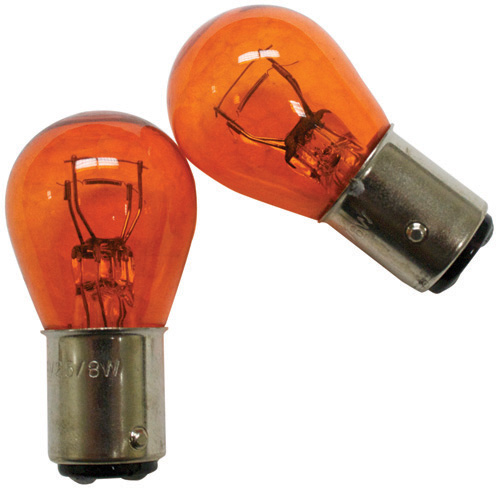 Colored Bulb 1157 Twist Mount Amber