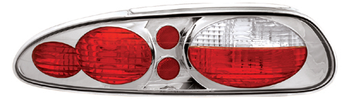 Cwt-ce323 Chevrolet Camaro 1997 - 2002 Tail Lamps, Crystal Eyes Crystal Clear