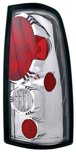 Cwt-ce337c Chevrolet Silverado 2003 - 2006 Tail Lamps, Crystal Eyes Crystal Clear