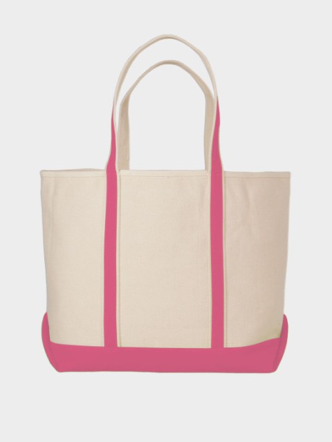 Can02l-pink Large Sailing And Boat Tote Bag, Pink